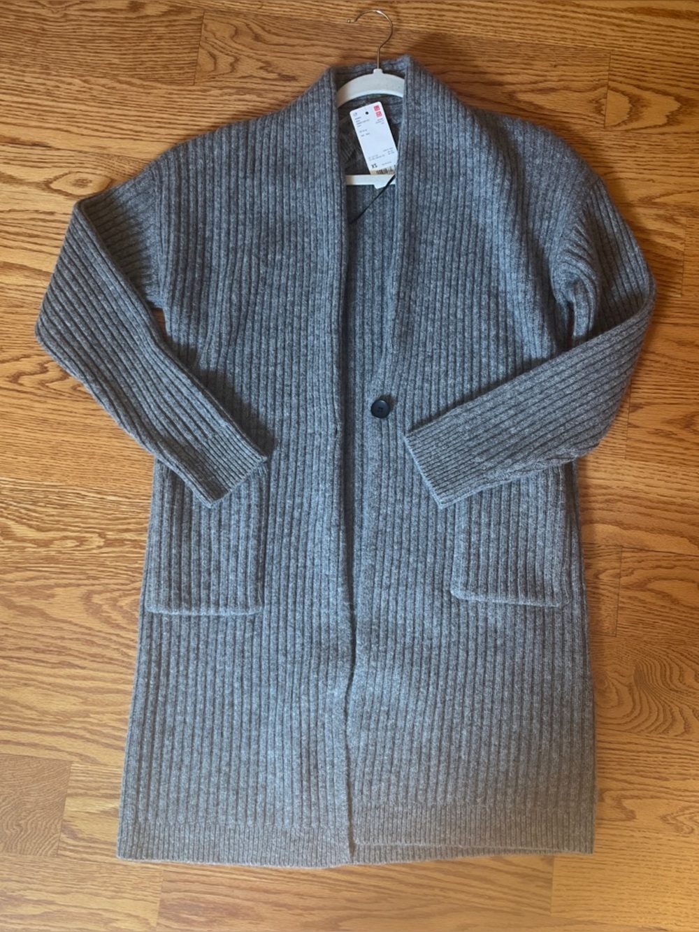 Uniqlo Long Knit Coat